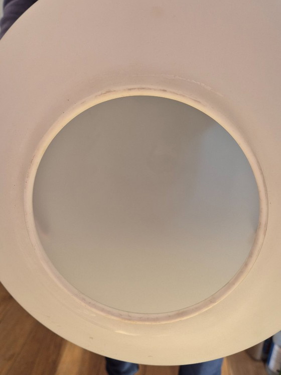 Image 1 of  Gran lámpara de pie con jardinera / mesa auxiliar Close Encounter Christmas Merchant Años 80