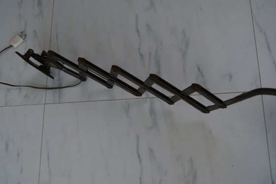 Image 1 of Industrial scissor lamp