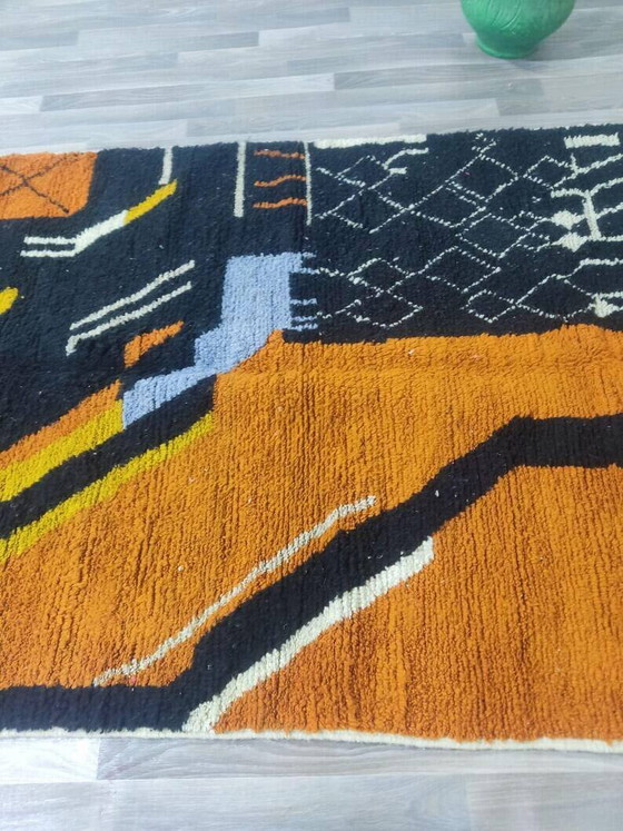 Alfombra marroquí hecha a mano 250cm x 150cm – Wool, Modern (photo 5 of 8)