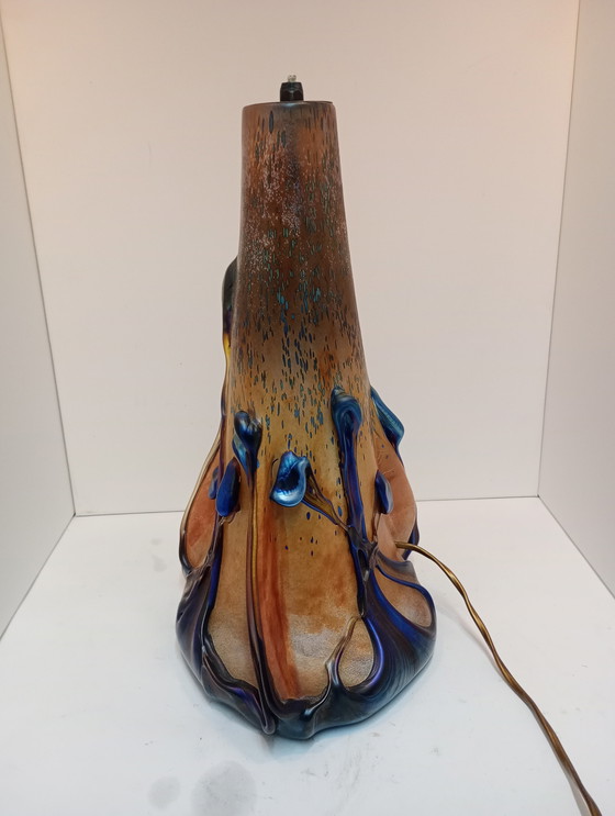 Image 1 of Lamp base table lamp Michele luzoro glass paste