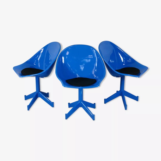 Image 1 of 3 sedie &quot;Space Age&quot;