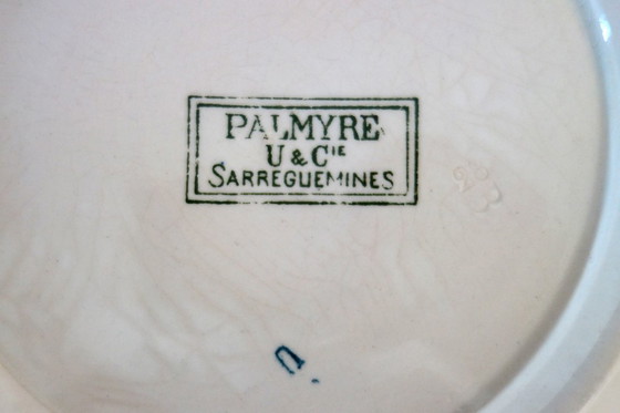 Image 1 of Small ironstone tureen "Palmyre" Sarreguemines