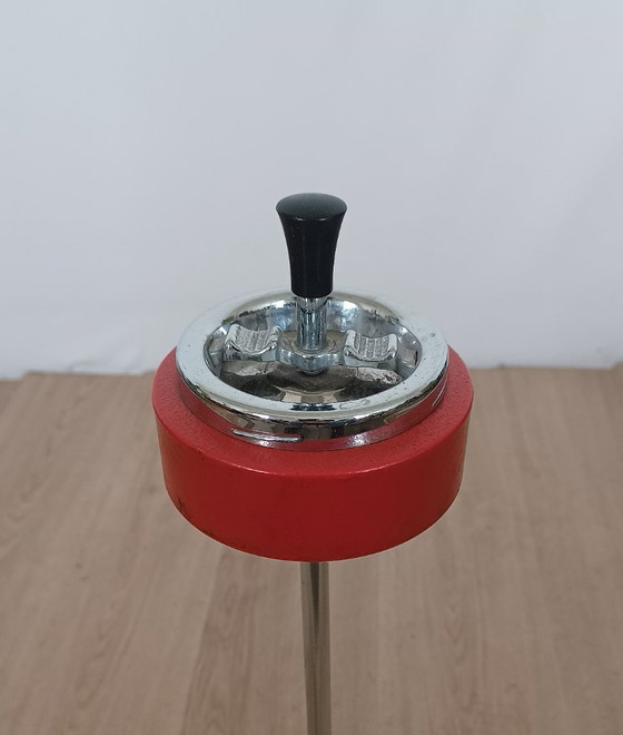 Posacenere da terra Vintage Space Age – Oggetti decorativi, Metal, Plastic (photo 7 of 8)