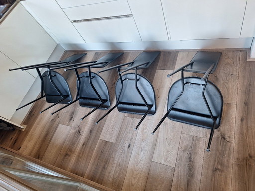 4x Sedie Design Fasem S44 - Giancarlo Vegni