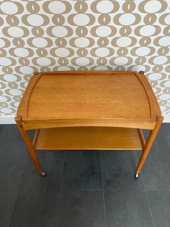 Image 1 of Chariot vintage avec plateau amovible par Poul Hundevad