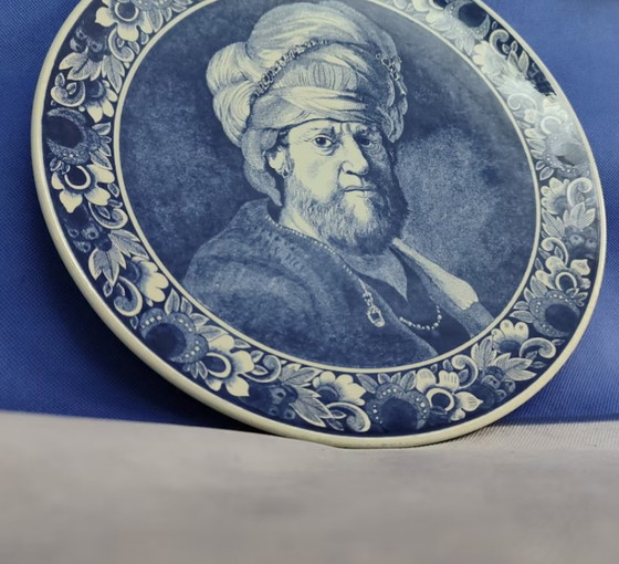Image 1 of Delft Blue plate