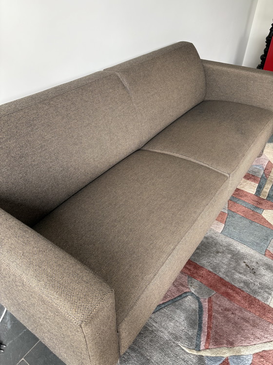 Image 1 of Artifort 3 boutons, ploegwol bruine