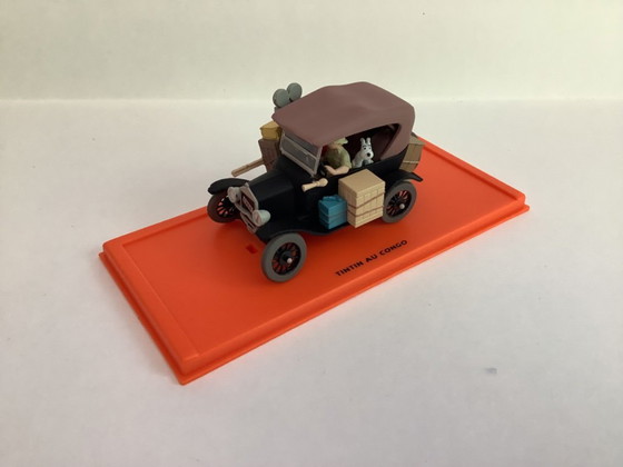 Maquetas de Autos Tintin, 5 Piezas de la Serie “En Voiture Tintin” La Fondation Hergé. – Objetos decorativos (photo 9 of 18)
