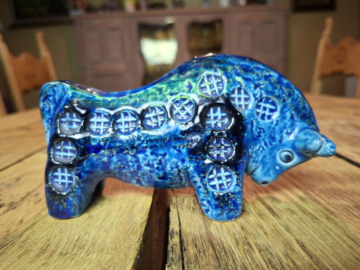 Bitossi Aldo Londi Rimini Blue Bull