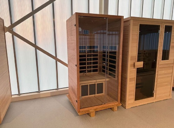 Image 1 of Sauna - NEUF DANS SA BOÎTE ! - Sauna infrarouge Funda Mahogany 1 personne