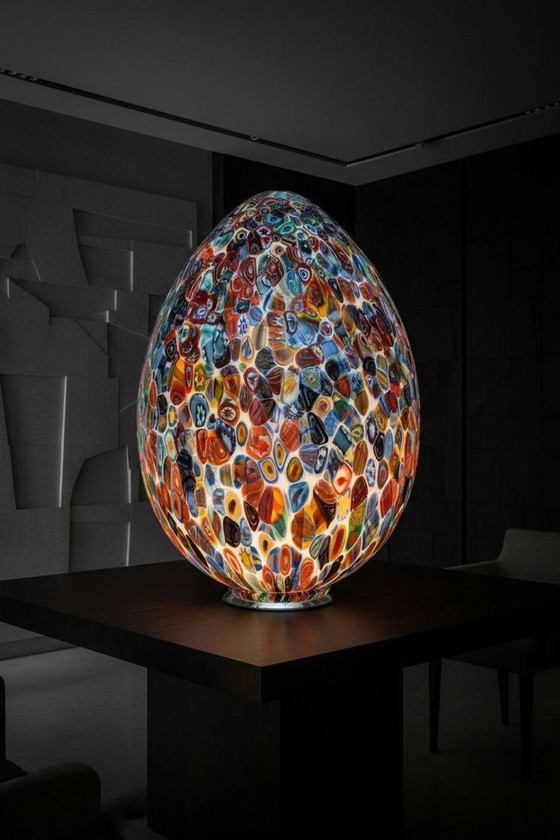 Image 1 of Lampada in vetro artistico di Murano h cm 60