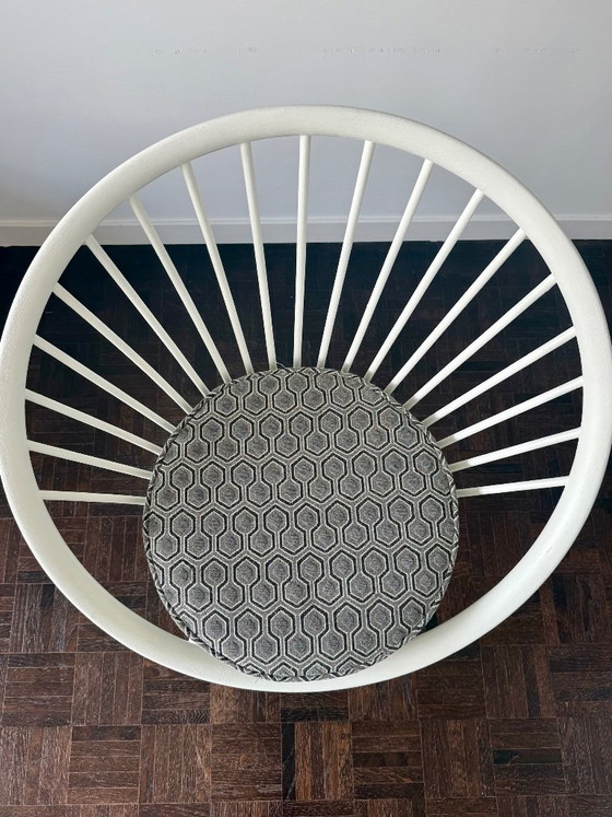 Skandinavischer Sessel 1960 Yngve Ekstrom – Stühle und Loungesessel, Textile, Wood (photo 8 of 10)