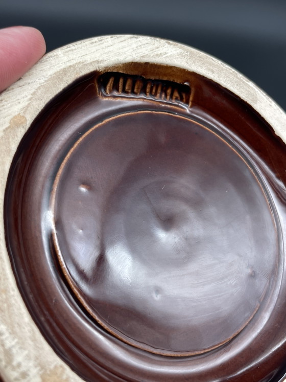 Vallauris Ceramic Vase in Handkerchief Shape, 1960s/70s (photo 8 of 8)