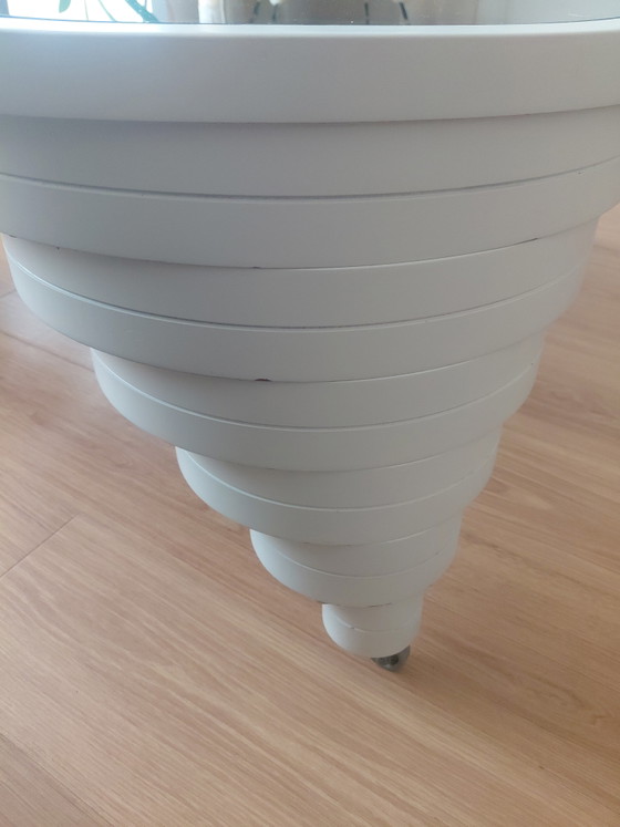 Space Age Salontafel Met Rookglas – Metaal & Hout – Metal, Wood (photo 7 of 10)