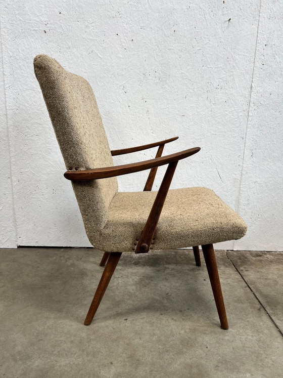Image 1 of Vintage Teak Armchair, Germany 1970s