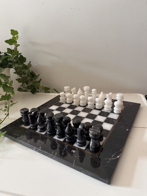 Marble chess set