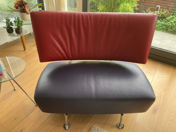 Image 1 of Leolux leather Akka sofa