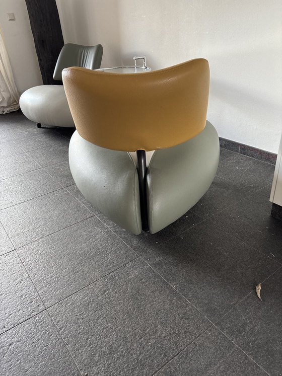 Image 1 of Sillón Leolux Pallone color ámbar