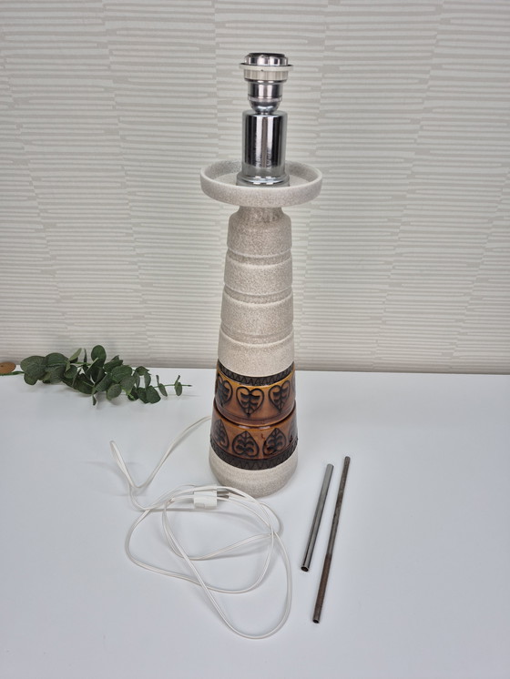 Image 1 of XXL vintage tafellamp Dümler en Breiden West-Germany.