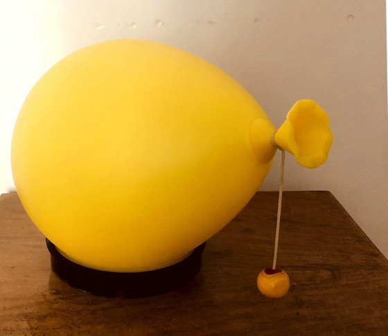 Image 1 of Lampada vintage "Ballon" – Yves Christin – Bilumen – 1975 – Design iconico degli anni '70
