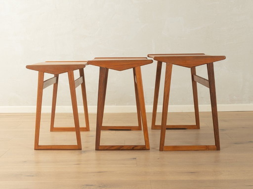 1960s Stacking Tables, Denmark, Vintage