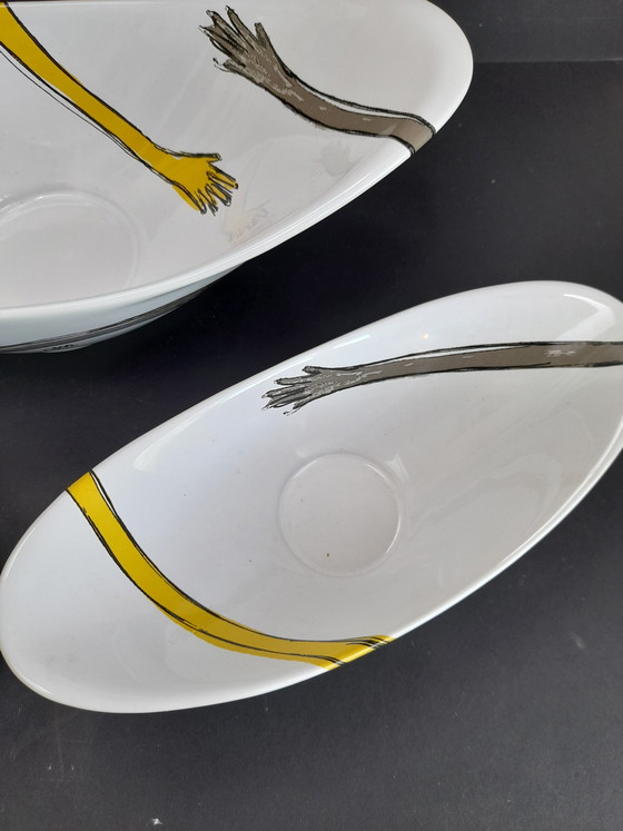 Image 1 of Set of 3 Corry Ammerlaan dishes for Artihove 80s