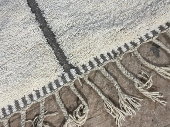 Image 1 of Alfombra tejida a mano de pura lana, artesanía tradicional, 1,4/2,6 m