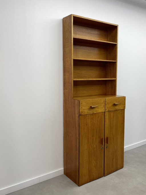 Librería danesa de teca de época