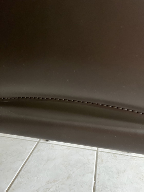 Image 1 of 6 Ligne Roset leather dining chairs