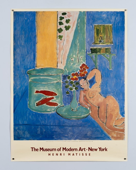 Image 1 of Henri Matisse The Museum of Modern Art – 1987 – Original Vintage Exhibition Poster by Henri Matisse – Modern Art – 92x70.5 cm