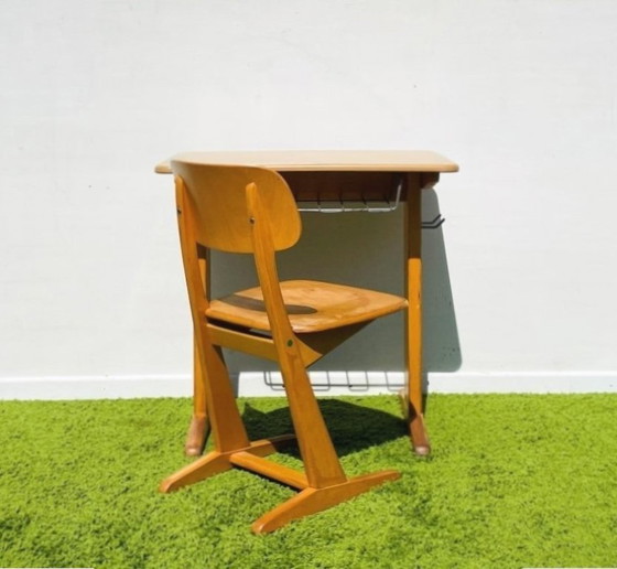 Image 1 of Casala schoolstoel ~ Vintage 60s ~ Stoel