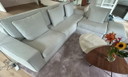 Beautiful, light customized sofa
