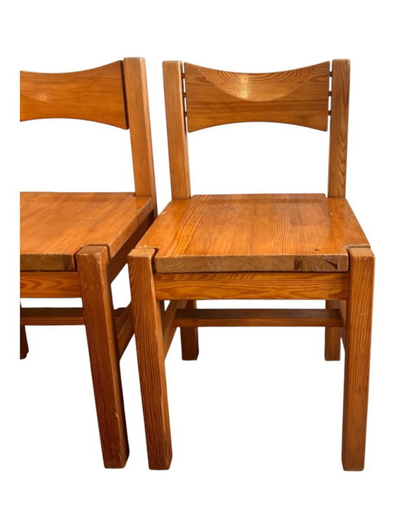 Pair of Hongisto chairs signed by Ilmari Tapiovaara, 1963, Dining chairs, Wood, Brown, Design (photo 3 of 11)