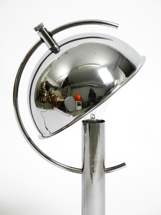 Image 1 of Large Exceptional 1960s Chrome Table Lamp by Gebrüder Cosack