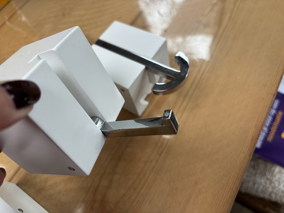 Image 1 of 5 x Pieper Concept Wandhaken, Kleiderhaken, Ancora weiße Garderobe