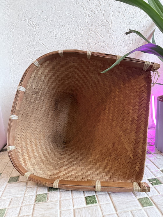 Image 1 of Vintage mand - Plantenhanger 