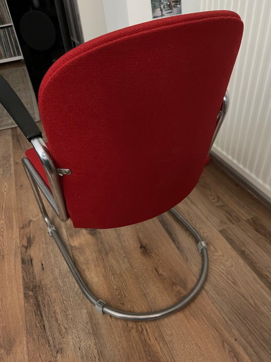 Dos Sillones Gispen 413 – Plastic, Textile (photo 3 of 11)