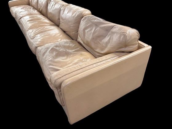 DIVANO MODULARE POLTRONA FRAU SOCRATES IN PELLE BEIGE – Divani modulari (photo 11 of 14)