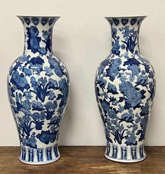 Image 1 of Pair Of Vases / Pots
