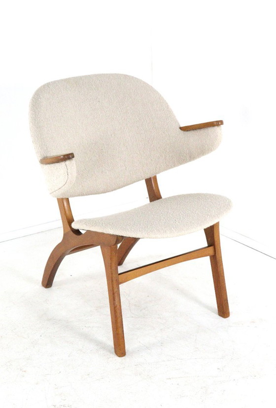 Carl Edward Matthes Poltrona modello 33a vintage appena rivestita – Poltrone, Legno (photo 13 of 15)