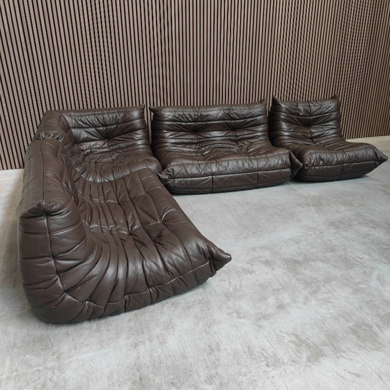 Image 1 of Ligne Roset Togo Cuero Mokka