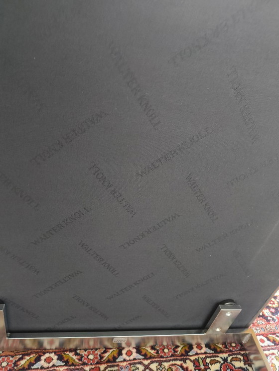 Image 1 of Set van 2 exclusieve Walter Knoll Foster 501 leren fauteuils - Donkerbruin