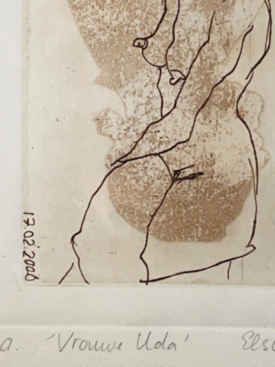 Image 1 of Gravure « Dame Uda »