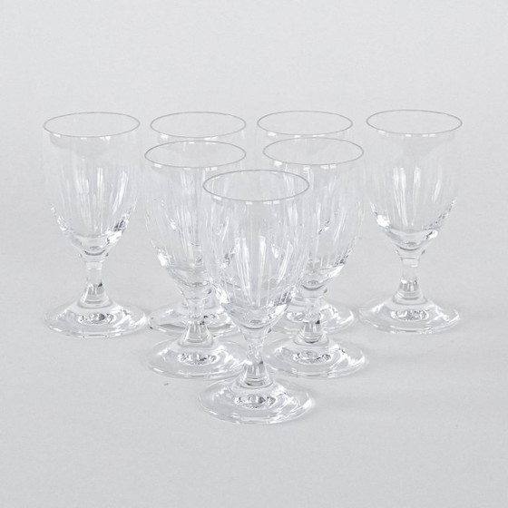 Image 1 of Set of crystal glasses, Danish design, 1970s, manufactured in Denmark