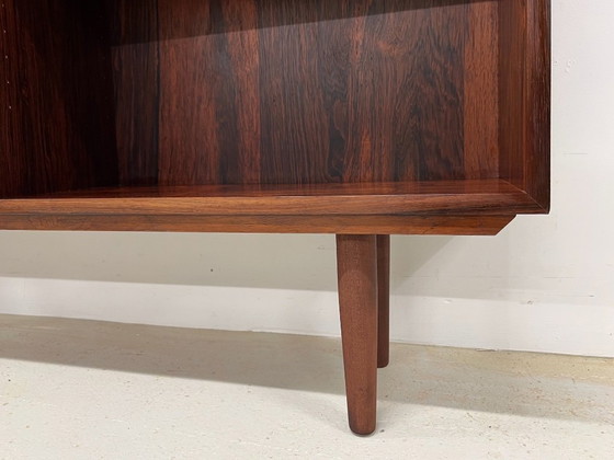 Image 1 of Boekenkast model 6 van palissanderhout, vervaardigd door Omann Jun Mobelfabrik, jaren 1960.