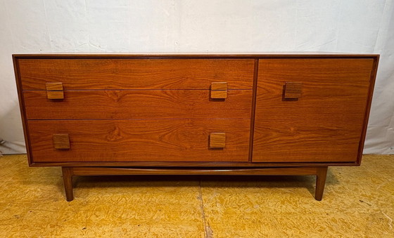 Image 1 of Mid-Century Retro Vintage Teak Sideboard by G Plan – Designed by Ib Kofod-Larsen 1960  “The Rolls-Royce of G Plan Sideboards” • 