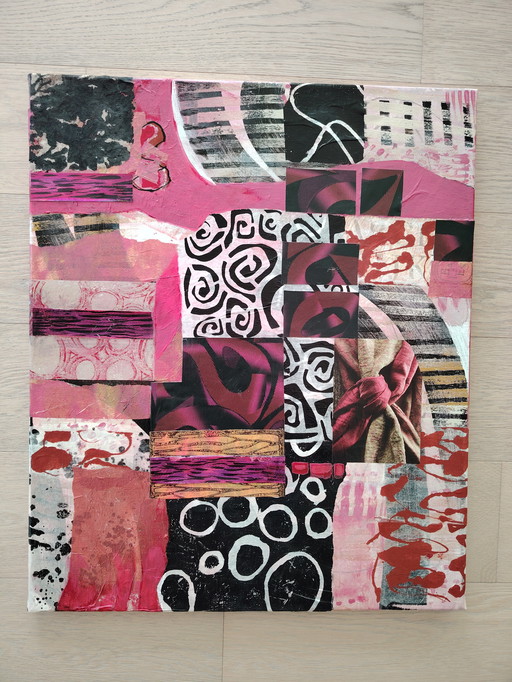 Abstrakte Collage