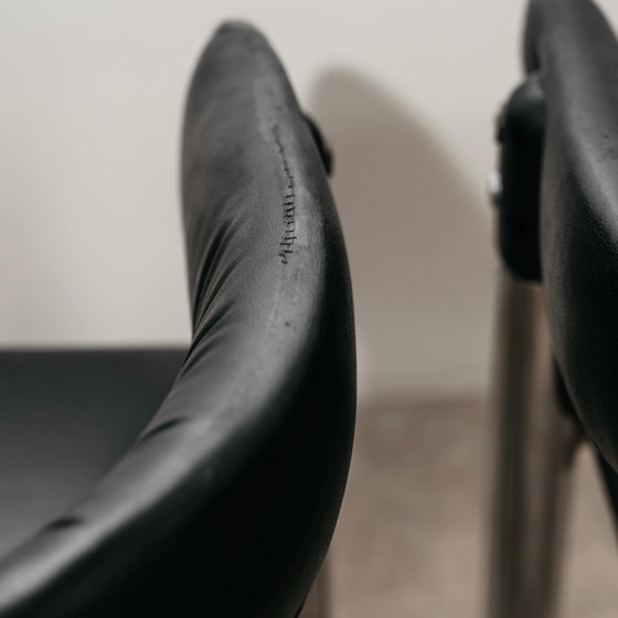 Image 1 of Dining Set of 4 Armchairs, 70s Design, Vintage, Modern