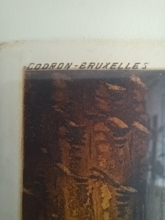 Image 1 of Jef Codron "Sérénité. Signed Etching 115/350