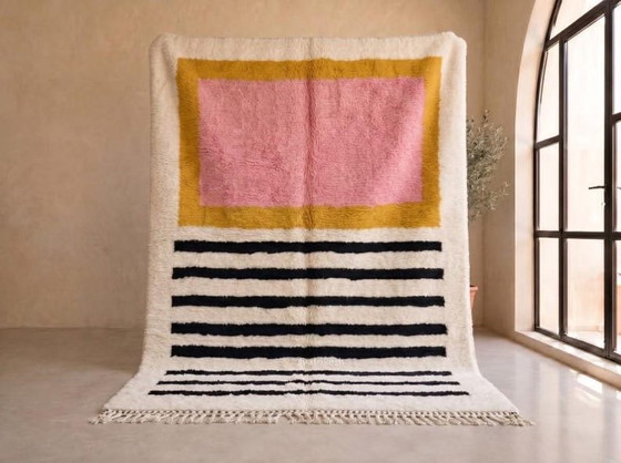Two Large Traditional Handmade Berber Rugs, Custom Made, 2(3x4) M – Aime Té, Rugs & carpets, Wool (photo 7 of 10)